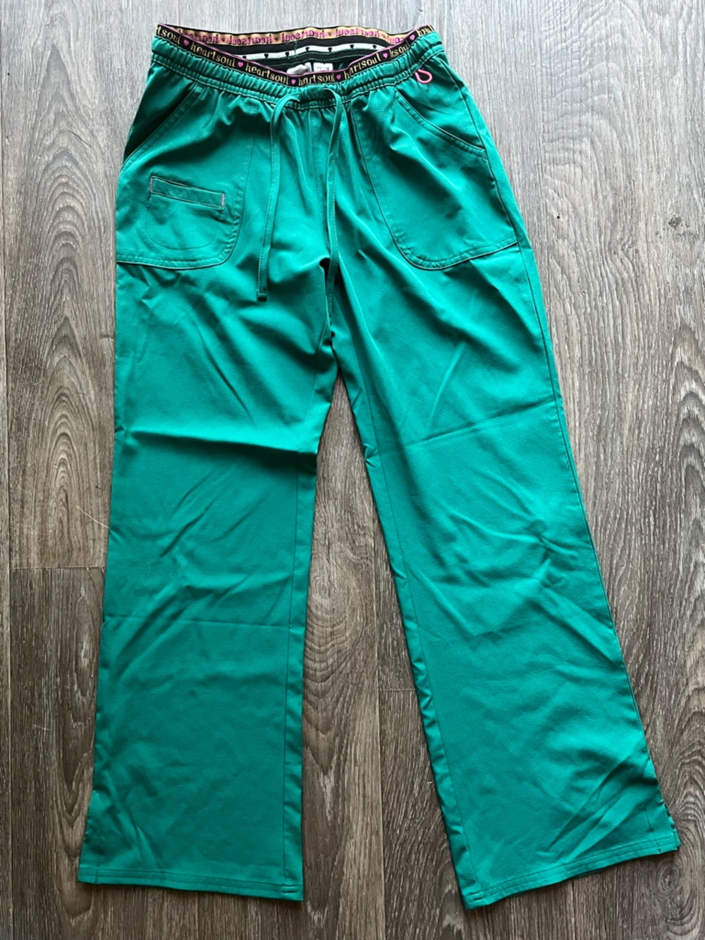 HeartSoul Teal Scrub Set